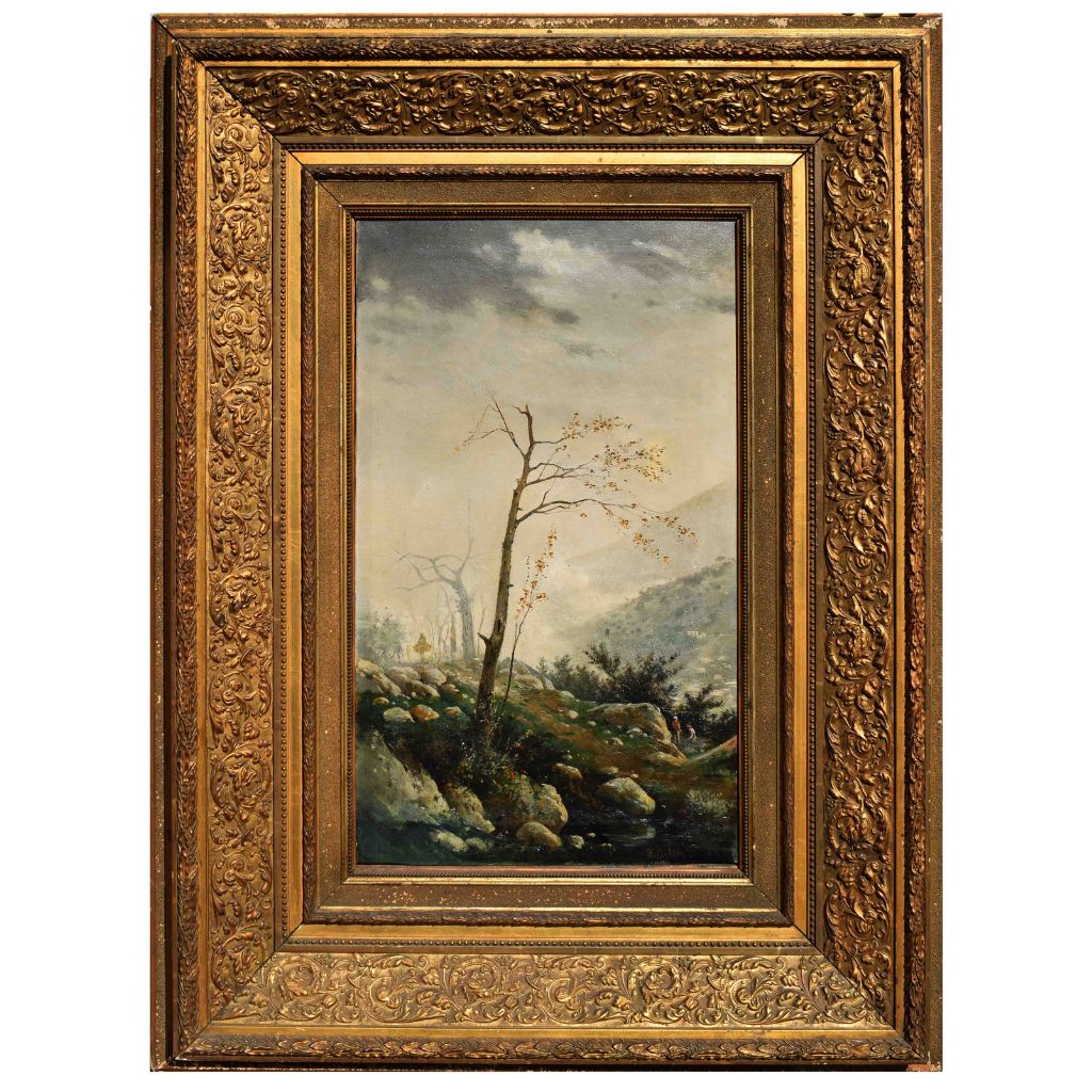 Federico Ashton (1836 – 1904), Veduta alpina