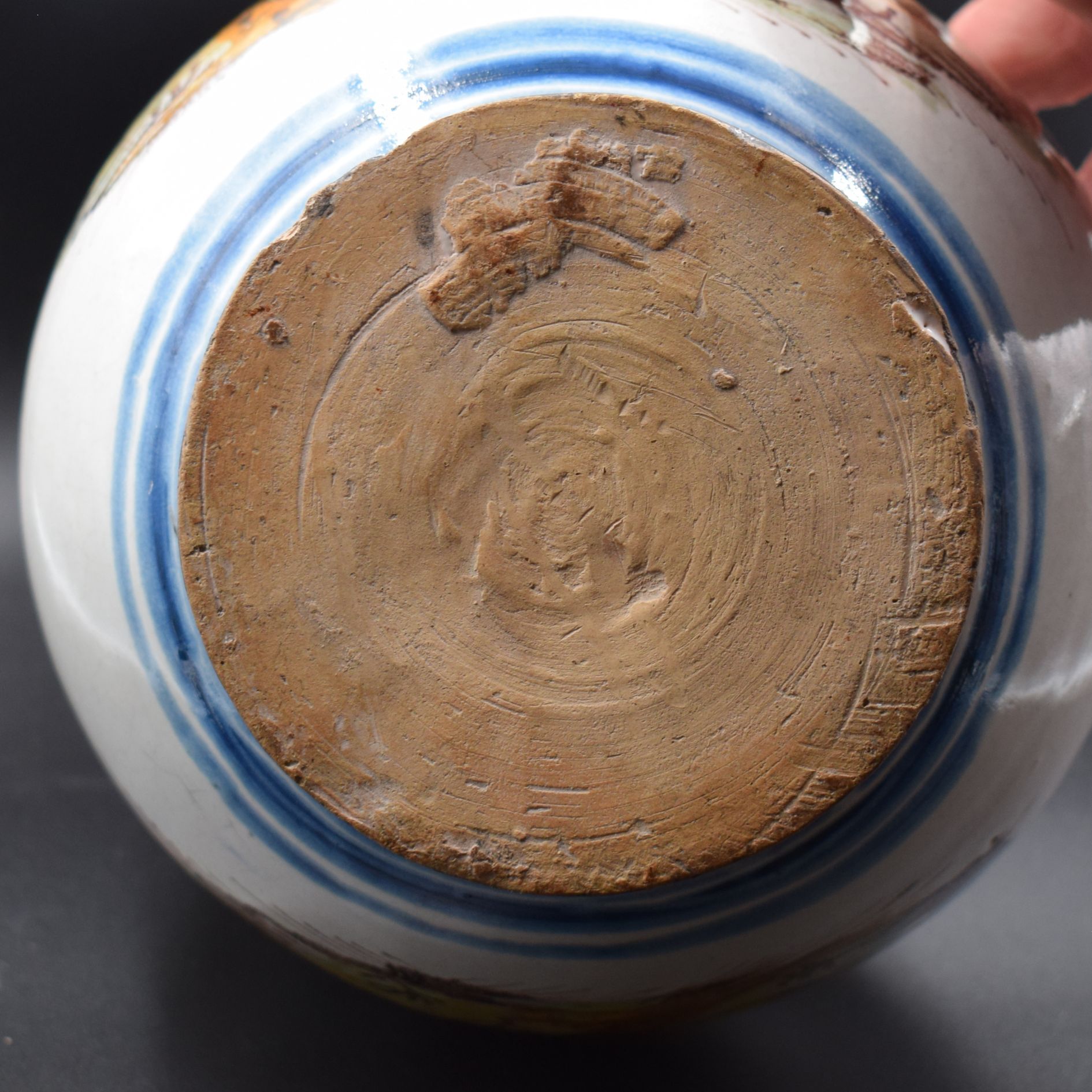Orciolo in maiolica di Borghetto Lodigiano, Seconda metà del XVIII secolo - immagine 10