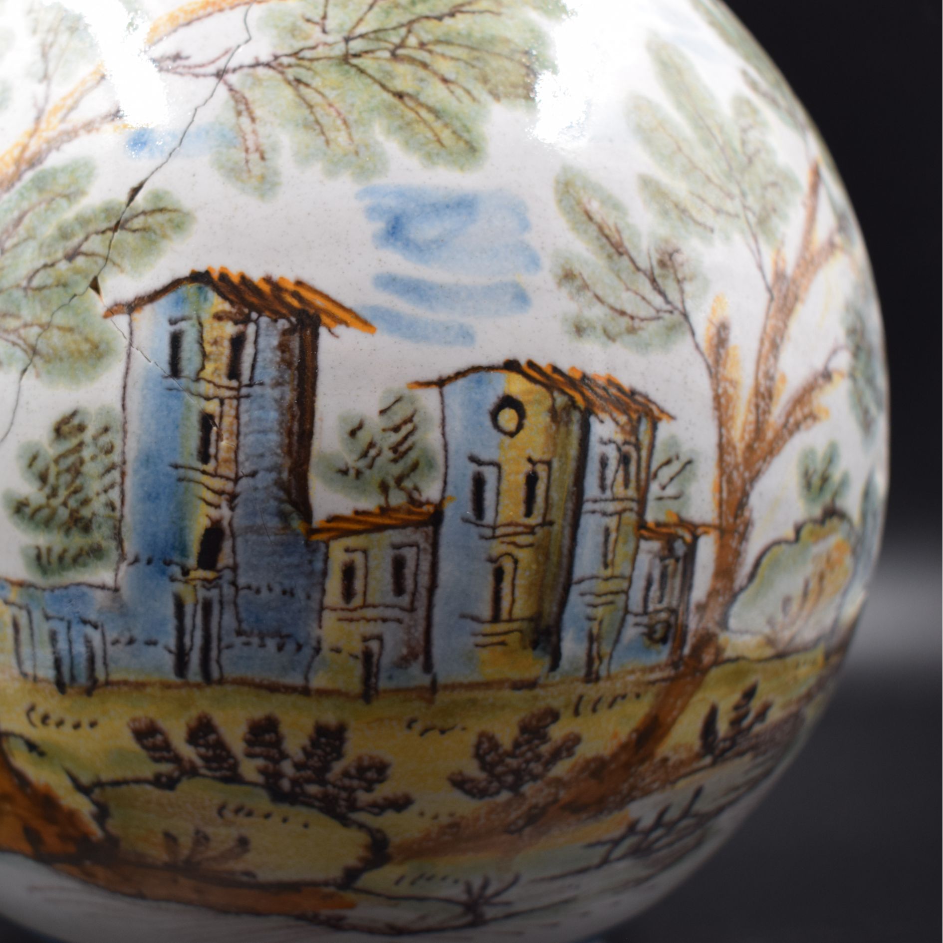 Orciolo in maiolica di Borghetto Lodigiano, Seconda metà del XVIII secolo - immagine 12