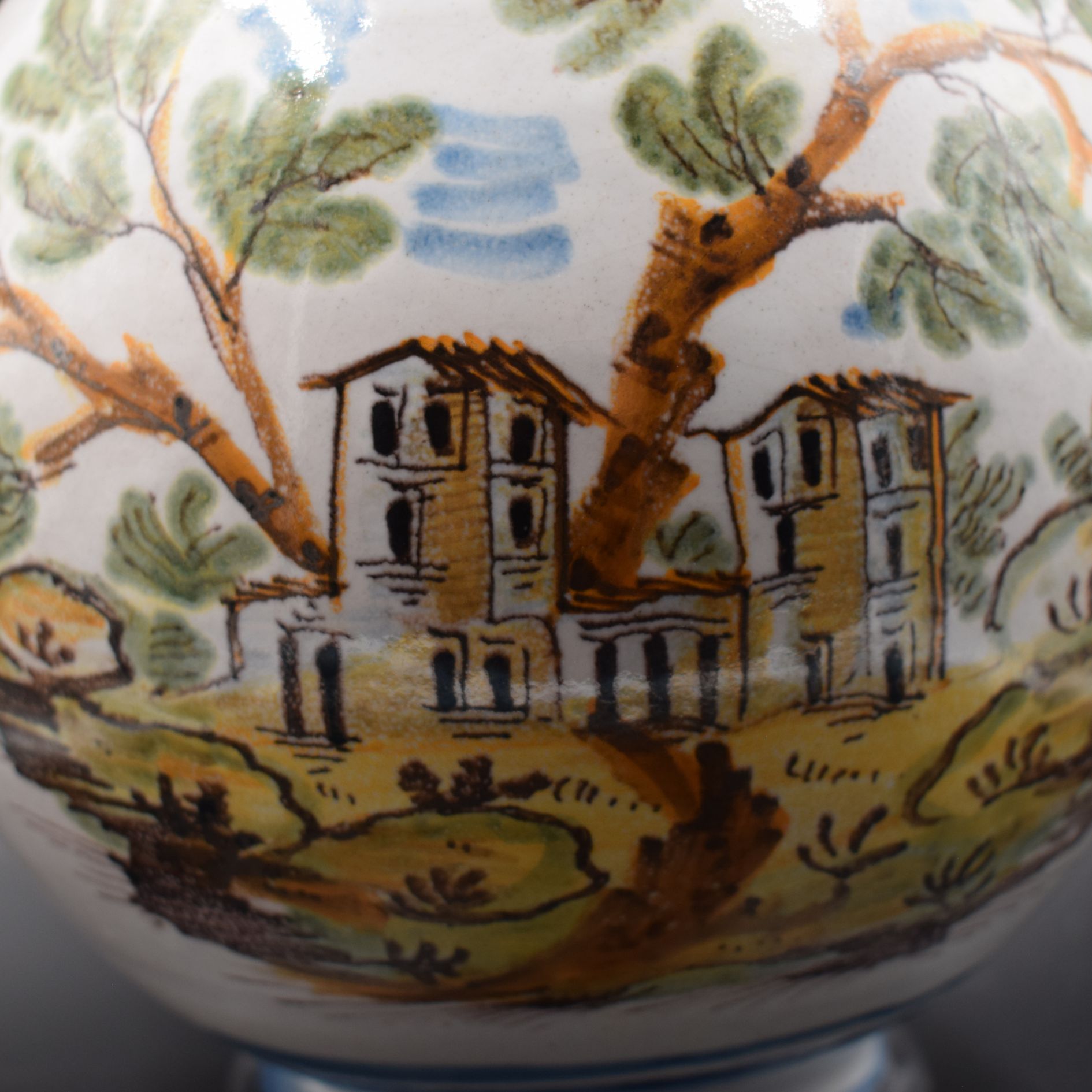 Orciolo in maiolica di Borghetto Lodigiano, Seconda metà del XVIII secolo - immagine 6