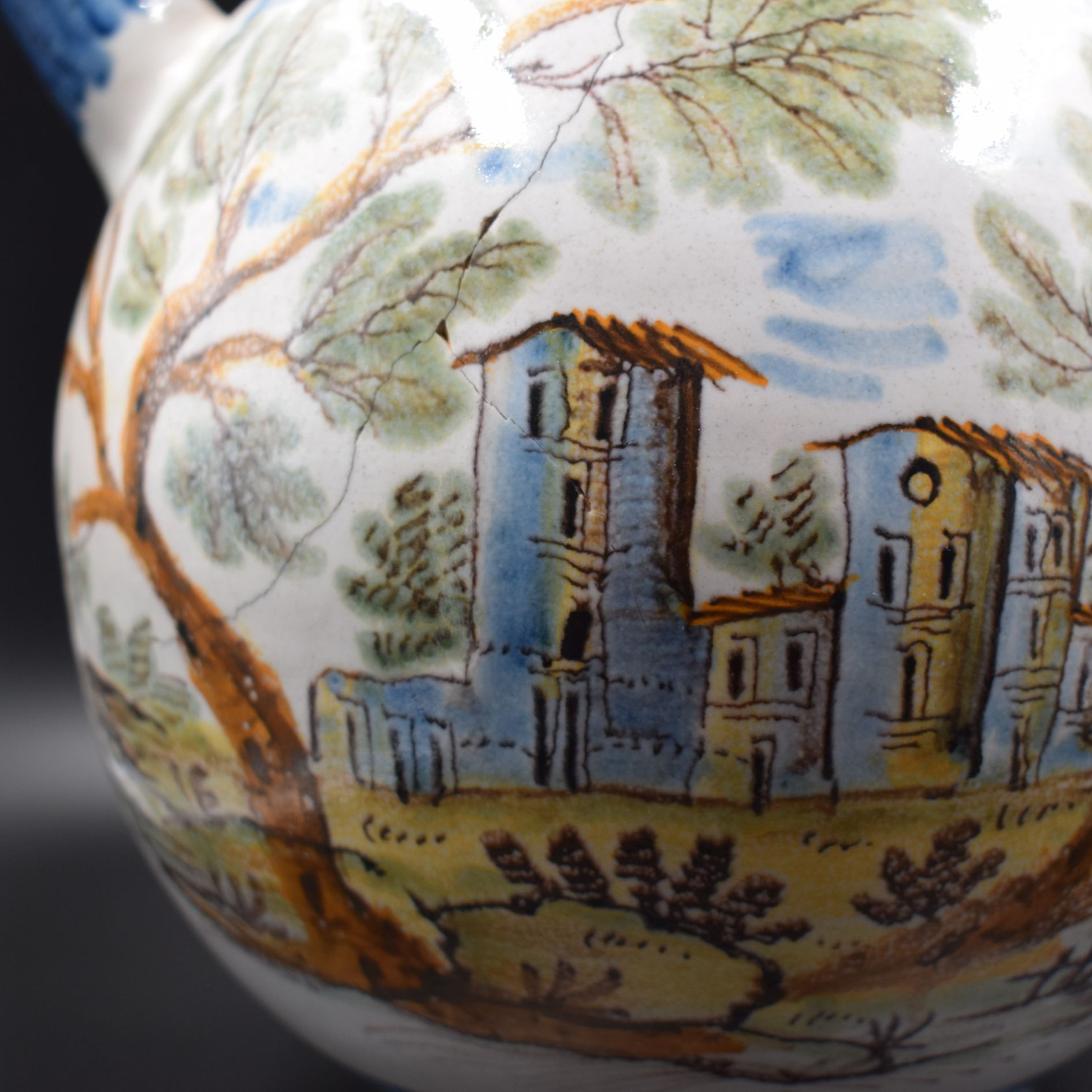 Orciolo in maiolica di Borghetto Lodigiano, Seconda metà del XVIII secolo - immagine 9