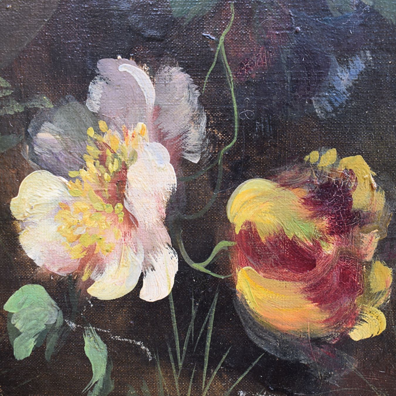 Natura morta con vaso di fiori, Scuola piemontese, XX secolo - immagine 11