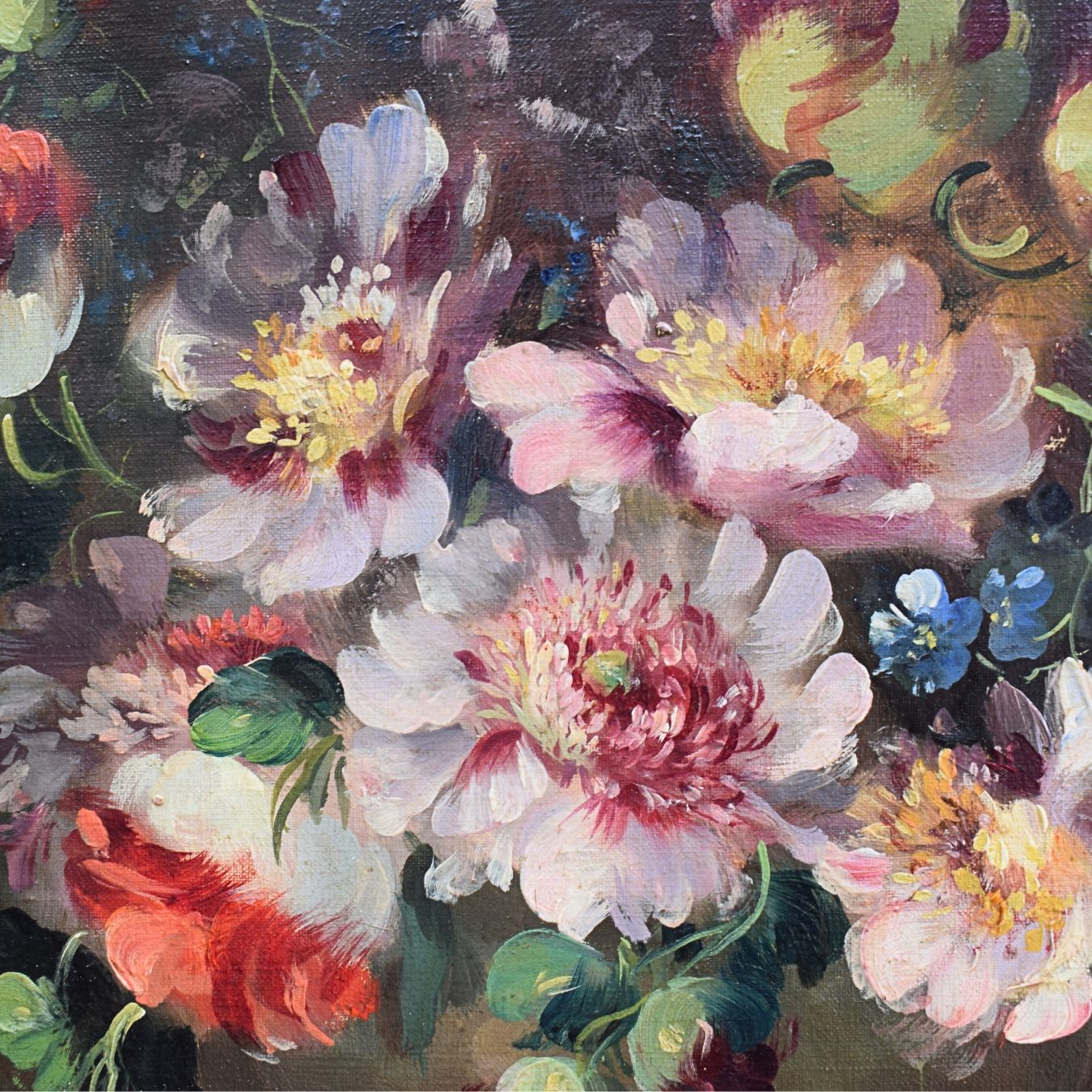 Natura morta con vaso di fiori, Scuola piemontese, XX secolo - immagine 4