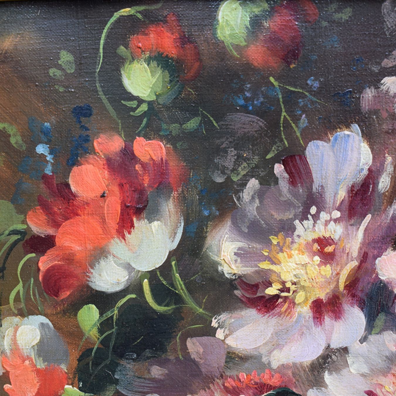 Natura morta con vaso di fiori, Scuola piemontese, XX secolo - immagine 9
